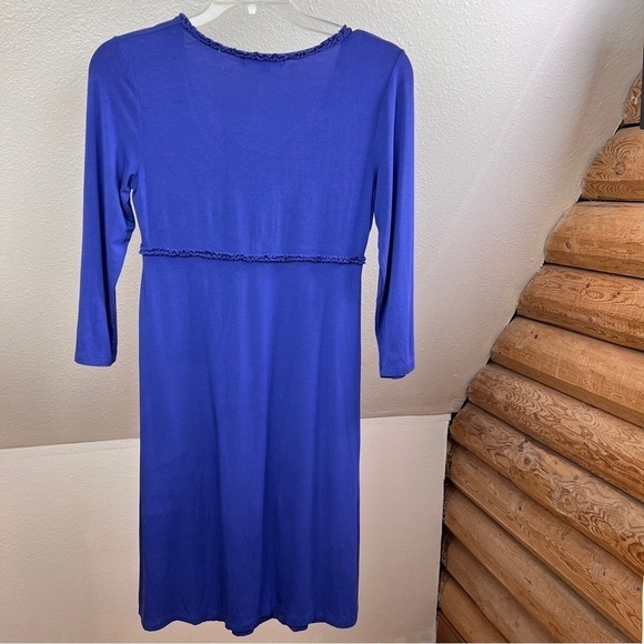 BODEN High Waisted dress with scoop neckline. Plenty of stretch. Size 8 P. - Picture 5 of 6